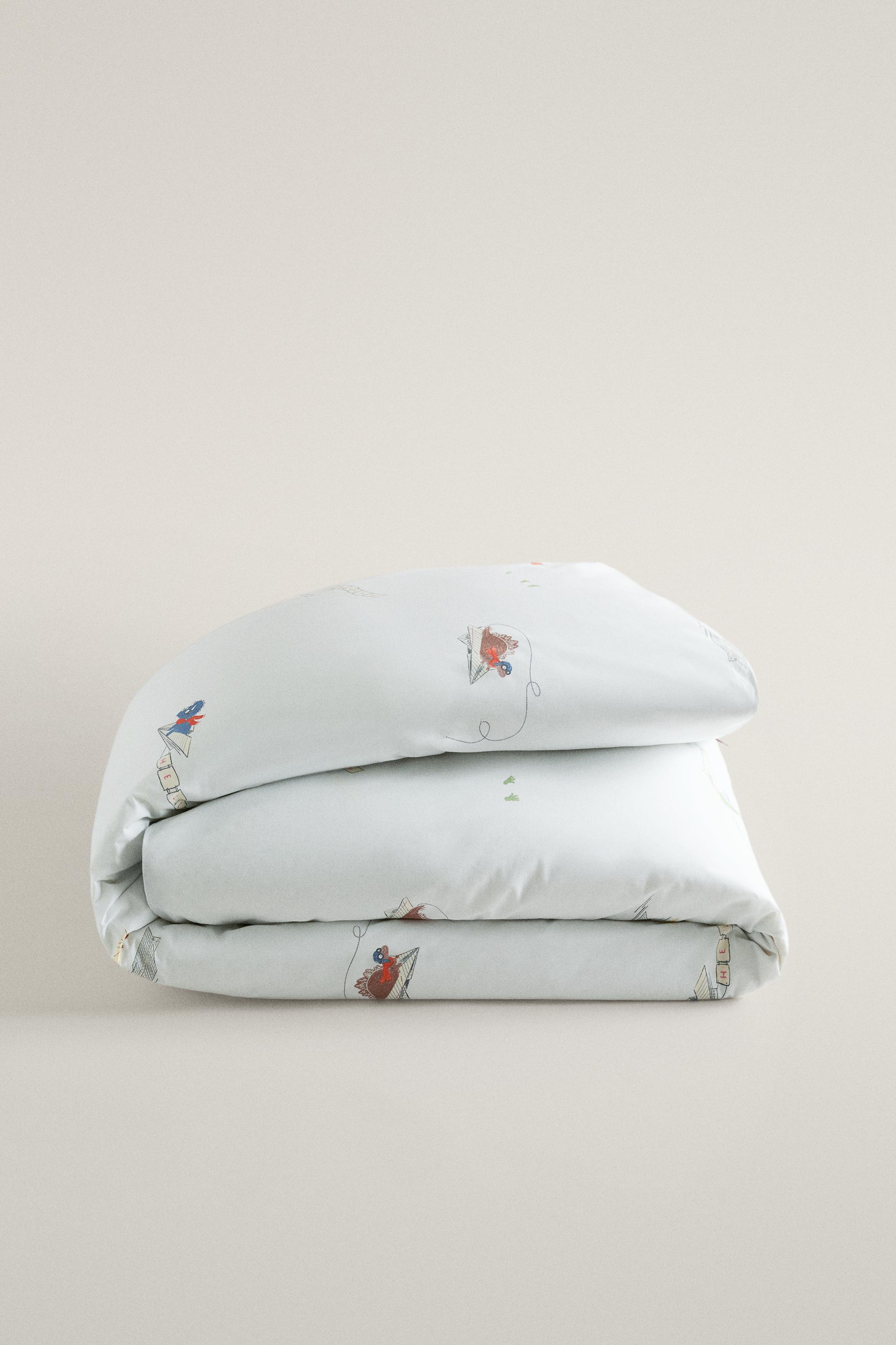 REVERSIBLE DINOSAUR KIDS' DUVET COVER
